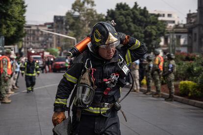 La alerta sísmica se activó a las 11.00 horas, tiempo del centro de México, para dar inicio al Simulacro Nacional.