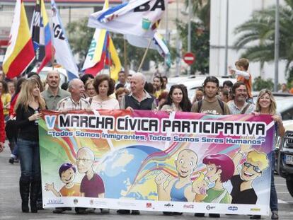 “Todos somos inmigrantes, todos somos seres humanos”