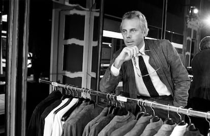 Retrato de Giorgio Armani en los setenta