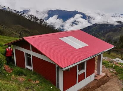 Una casa bioclimática del proyecto 'Sumaq Wasi' en Huancavelica.