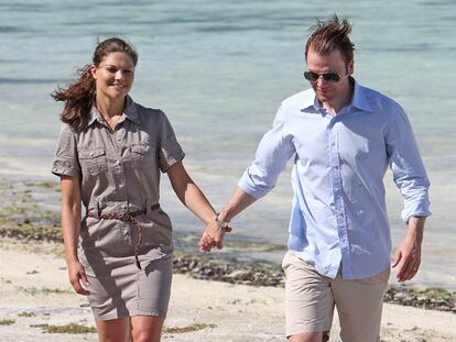 Victoria de Suecia y Daniel Westling, de luna de miel en Tahiti.