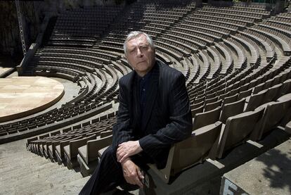 El director de cine británico Peter Greenaway, en Barcelona en 2007.