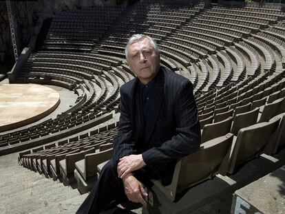 El director de cine británico Peter Greenaway, en Barcelona en 2007.