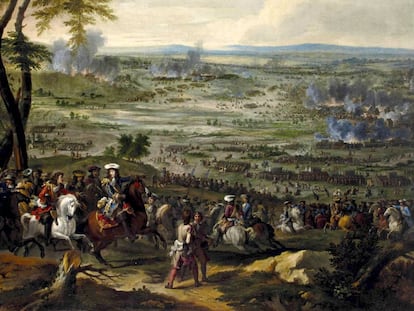 'La batalla de Seneffe' (1667-1690), de Adam Frans van der Meulen.