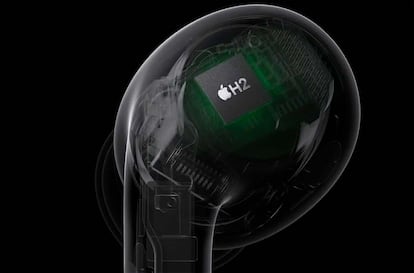 Chip de los AirPods de Apple
