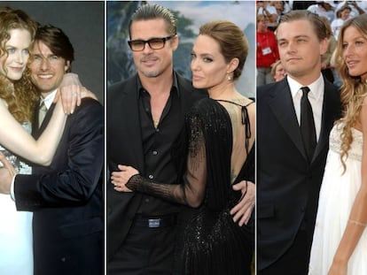 Nicole Kidman, Tom Cruise, Brad Pitt, Angelina Jolie, Leonardo DiCaprio y Gisele Bündchen.