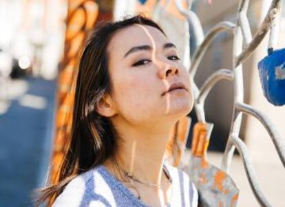 Mitski posa en junio de 2016