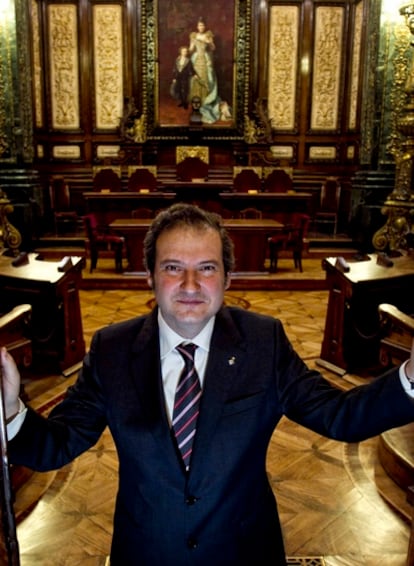 El alcalde de Barcelona, Jordi Hereu.