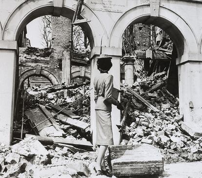 Durante la Segunda Guerra Mundial se restringió el acceso a la ropa.