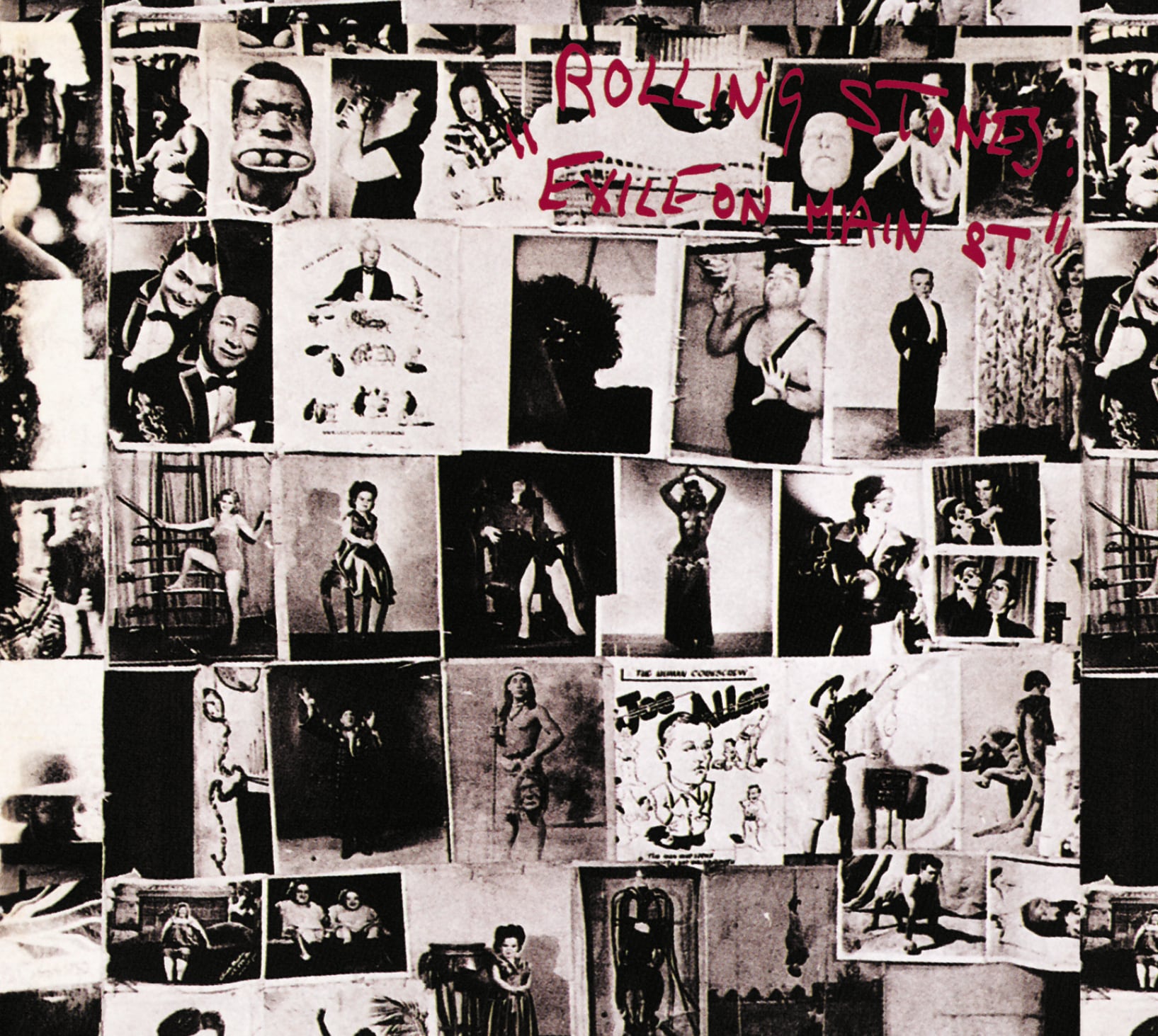 Portada del disco de los Rolling Stones 'Exile on Main St.'.