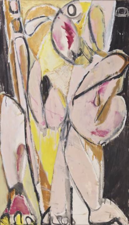 'Profecía (Prophecy)', 1956, de Lee Krasner.