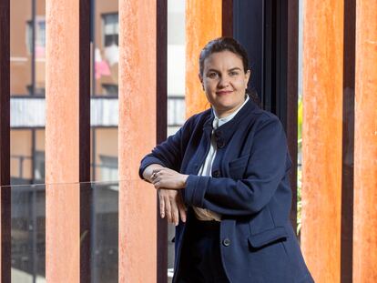 Alexandra Haas, directora ejecutiva de Oxfam México en las oficinas de Ciudad de México el 23 de febrero del 2024.