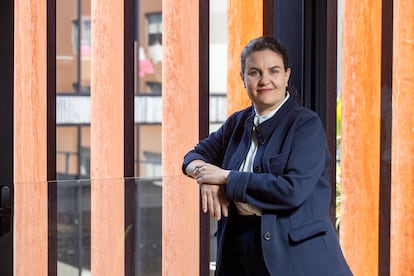 Alexandra Haas, directora ejecutiva de Oxfam México en las oficinas de Ciudad de México el 23 de febrero del 2024.