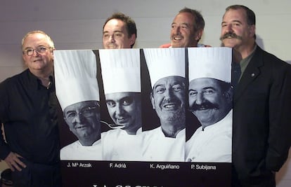 Foto de familia de la conferencia 'La nueva cocina del siglo XXI'