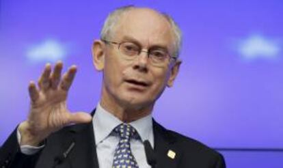 El presidente del Consejo Europeo, Herman Van Rompuy. EFE/Archivo