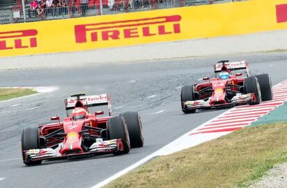 Raikkonen, por delante de Fernando Alonso