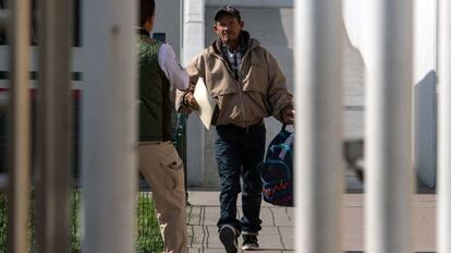 Carlos Gomez, el primer solicitante de asilo retornado desde Estados Unidos.