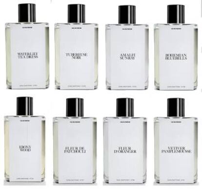 Zara lanza una colección de perfumes con Jo Malone.