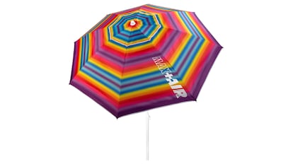 Large beach umbrella.