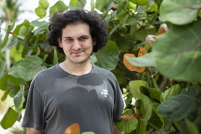 Sam Bankman-Fried en camiseta.