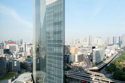 Sede de la compañía 
en el distrito de Shiodome.
