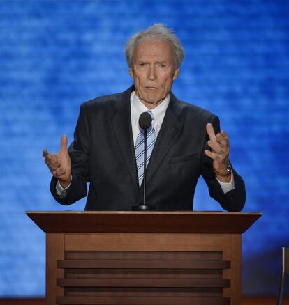 Clint Eastwood, el orador "misterioso", ha apoyado a Romney en la Coonvención.