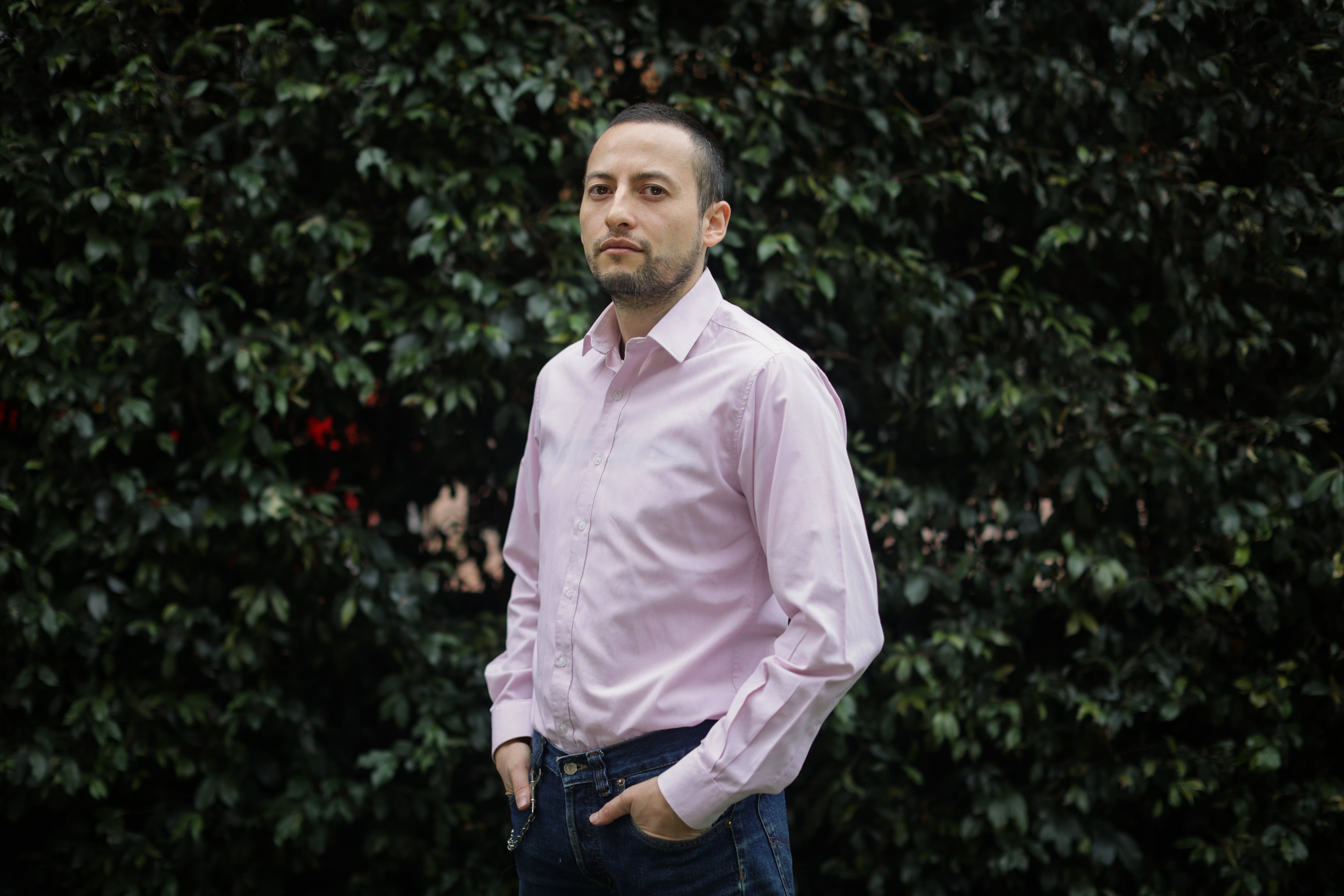 Manuel Alejandro Tique, en Bogotá, el 18 de febrero.