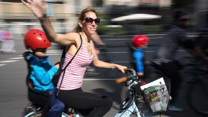 La bicicleta, alternativa al coche.