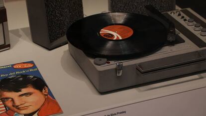 Tocadiscos y vinilo en el Museo de Ciencia y Tecnología