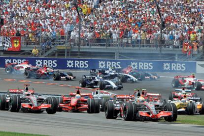 Imagen del Gran Premio de Indianápolis de 2007.