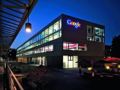 Aspecto de uno de los edificios de oficinas que tiene Google en Z&uacute;rich.