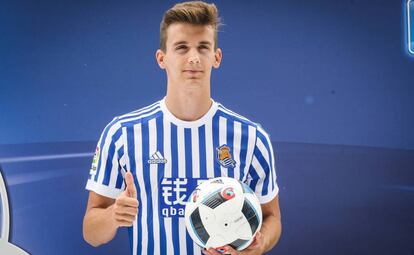 Diego Llorente, de la Real Sociedad.