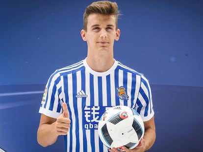 Diego Llorente, de la Real Sociedad.