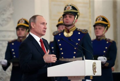 El presidente ruso Vladimir Putin.