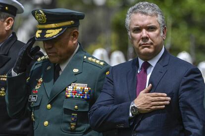 El presidente colombiano, Ivan Duque.