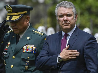 El presidente colombiano, Ivan Duque. 