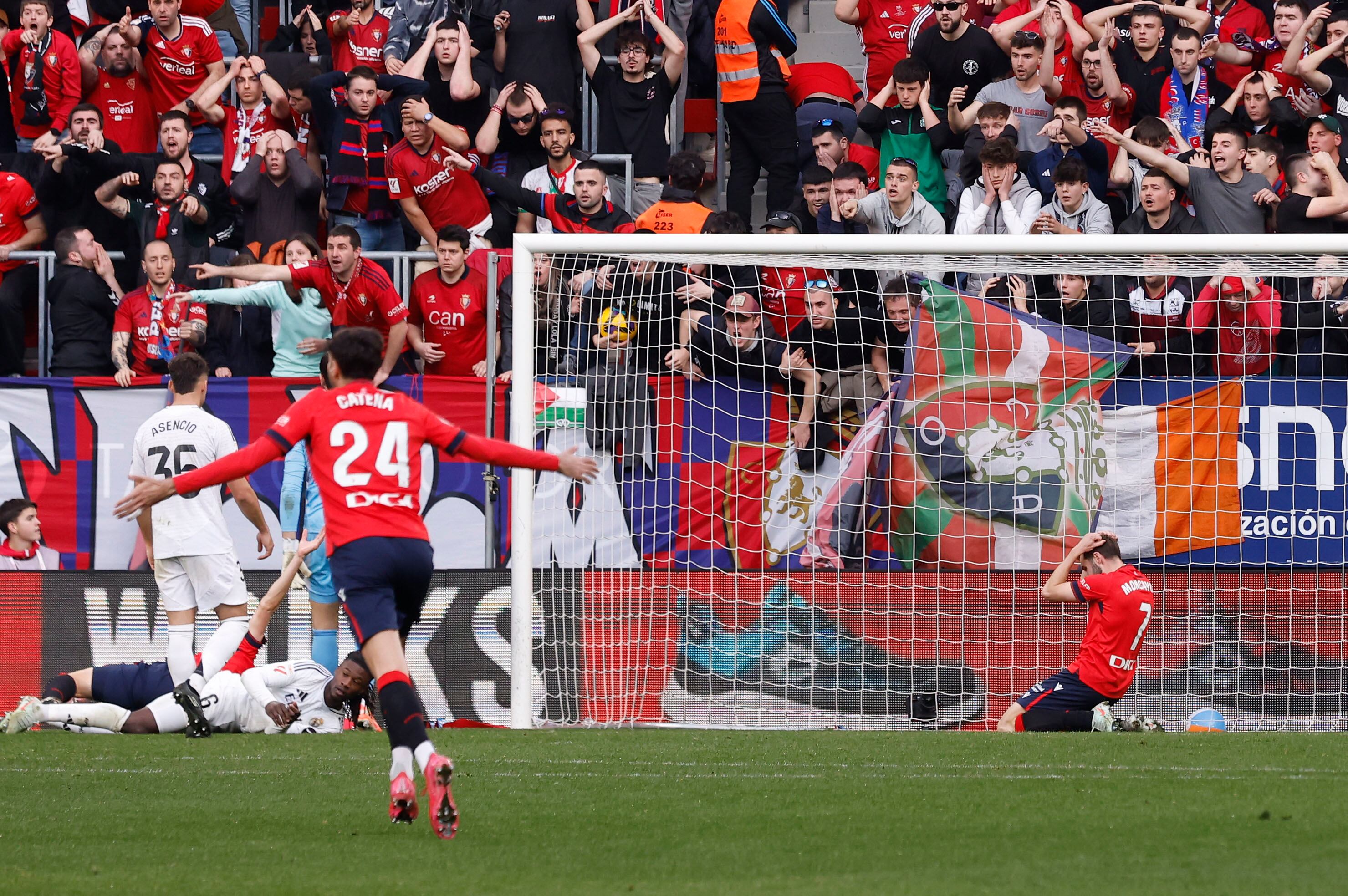 Osasuna - Real Madrid en directo | Ancelotti, tras el partido: “Bellingham no ha hecho nada para ser expulsado, le dice ‘fuck off’, no ‘fuck you”