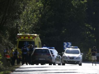 El hombre llevaba un cinturón de explosivos simulado y ha gritado  Alá es grande 