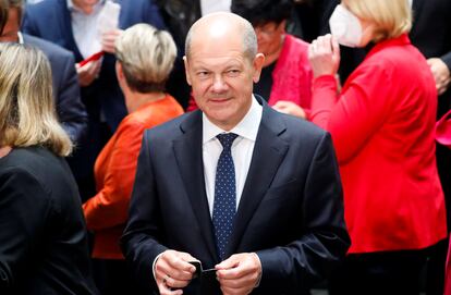 Olaf Scholz, el líder del Partido Socialdemócrata (SPD) alemán.