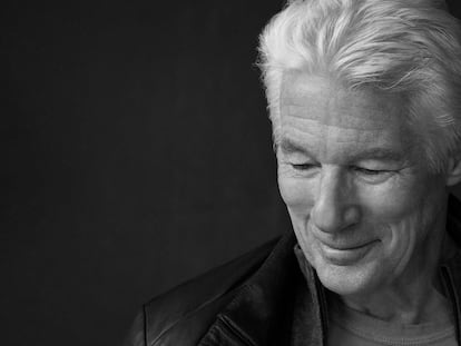 Richard Gere, en su casa de Madrid. 