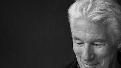 Richard Gere, en su casa de Madrid.