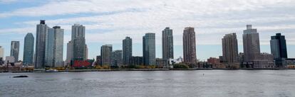 Vista de Long Island City tomada desde Manahattan.