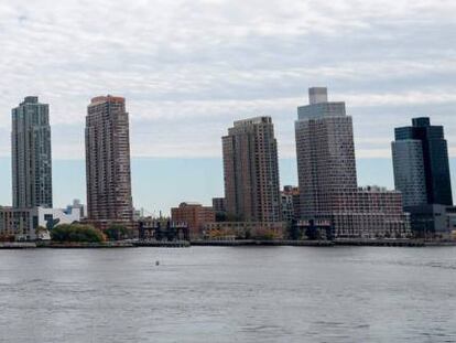 Vista de Long Island City tomada desde Manahattan.