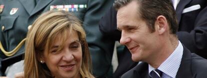 La infanta Cristina y su marido I&ntilde;aki Urdangarin.