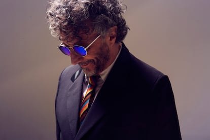 O músico argentino Fito Páez no Carnegie Hall, em abril de 2019.