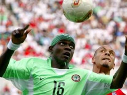 El futbolista nigeriano Sodje.