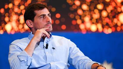 Casillas, no Congresso da FIFA em Moscou em 11 de junho.