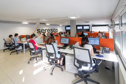 Oficinas de la empresa Seresco en Madrid.