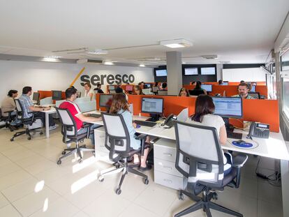 Oficinas de la empresa Seresco en Madrid.