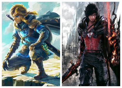 Imágenes promocionales del nuevo 'Zelda' y 'Final Fantasy XVI'.